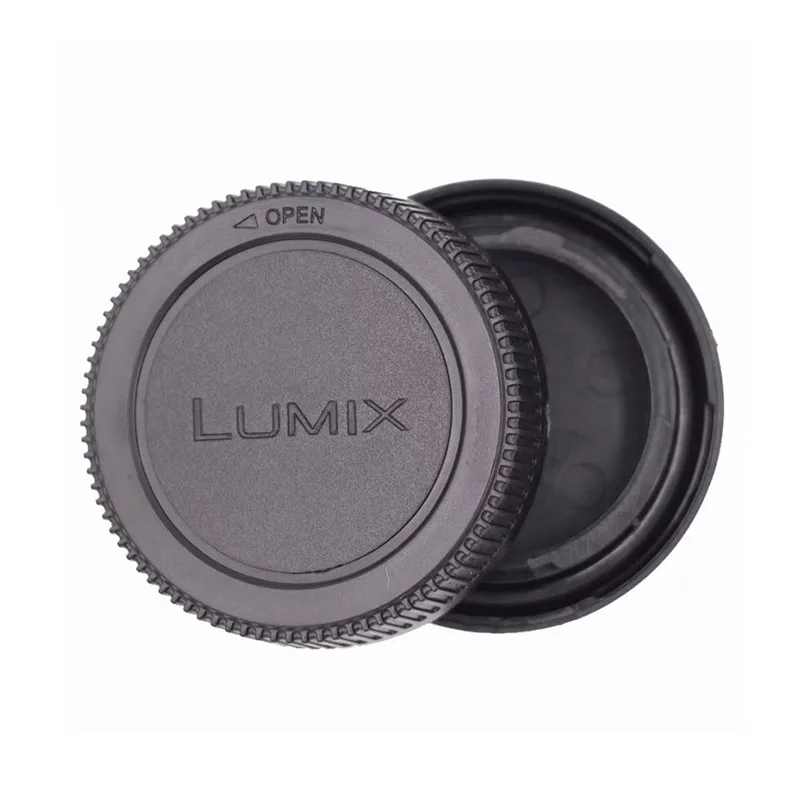 Rear Lens Cap Cover+Camera Front Body Cap for Panasonic Olympus Lumix Micro M4/3 M43 MFT GH3 GH4 G6 G7 G9 GX1 GX7 GX8 GX80 GX85