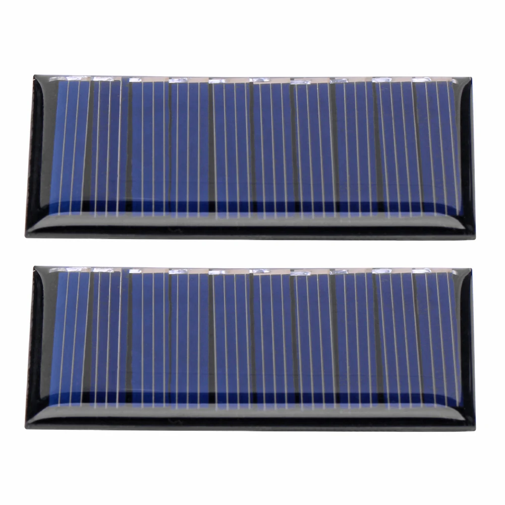 Solar Cell Module 5V 50mA Solar Panel Polycrystalline Silicone Epoxy Mini Battery Powered Models Solar Panel Charger