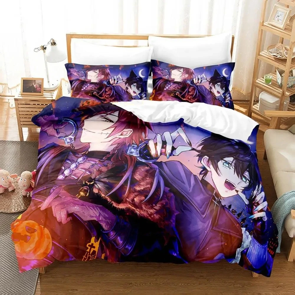 

VTuber Axia Krone Bedding Set Single Twin Full Queen King Size Bed Set Adult Kid Bedroom Duvetcover Sets Anime parure de lit Bed