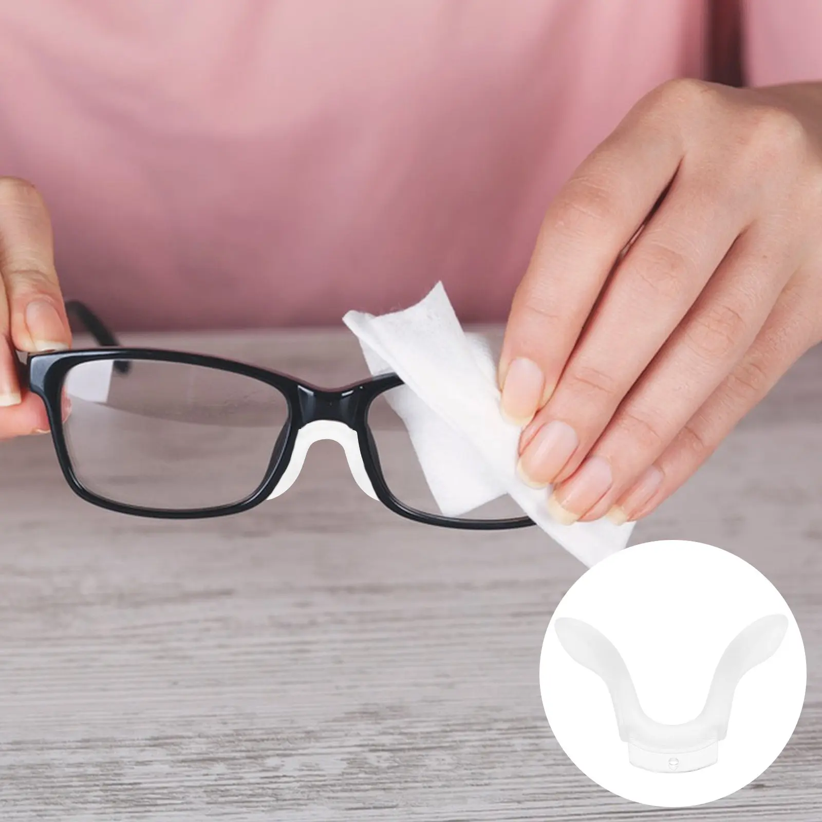 

4Pcs Exquisitely Crafted Silicone Nose Pads for Eyeglasses Nose Support Cushion Non Slip Comfort Fit Glasses Frame Replacement