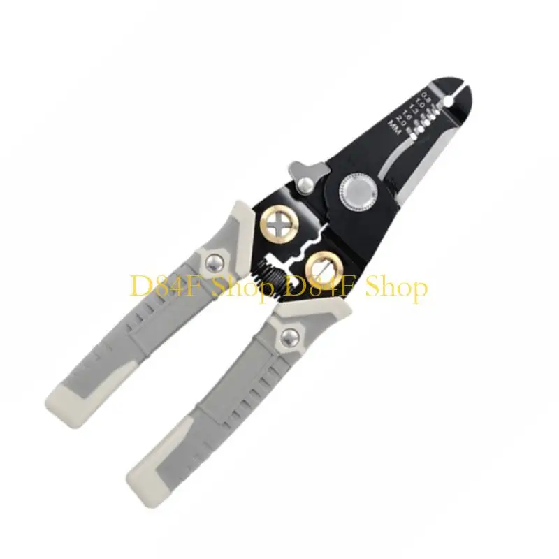 

D84F Professional Electrician Wire Tool Cable Wire Stripper Cutter Crimper Automatic