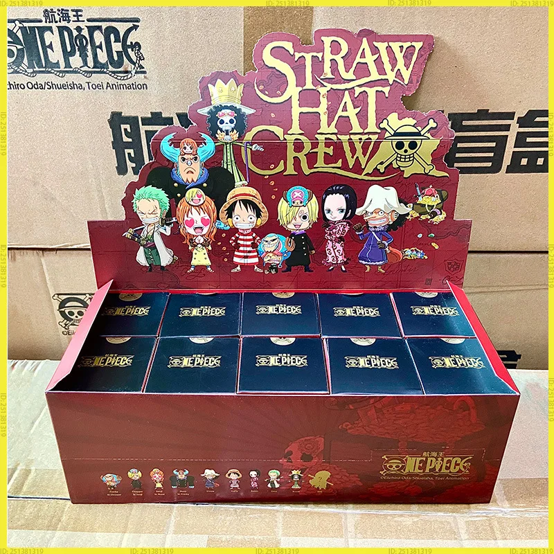 

Genuine One Piece Signet Doll Mystery Surprise Blind Box Toys Luffy Zoro Signet Figure Collect Model Ornaments Boys Bday Gift