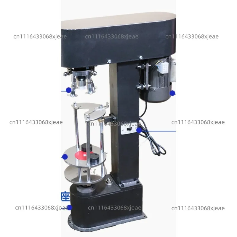 Semi-Automatic Aluminum Ropp Capping Machine,  Metal Sealer for Wine & Beverage Bottles