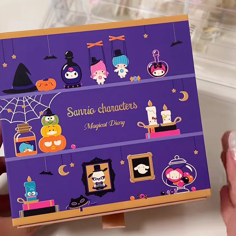tarjeta-familiar-sanrio-genuina-diario-magico-serie-de-tarjetas-pequenas-diarias-rosa-bonito-aniversario-edicion-limitada-tarjeta-de-coleccion-juguete-para-regalo