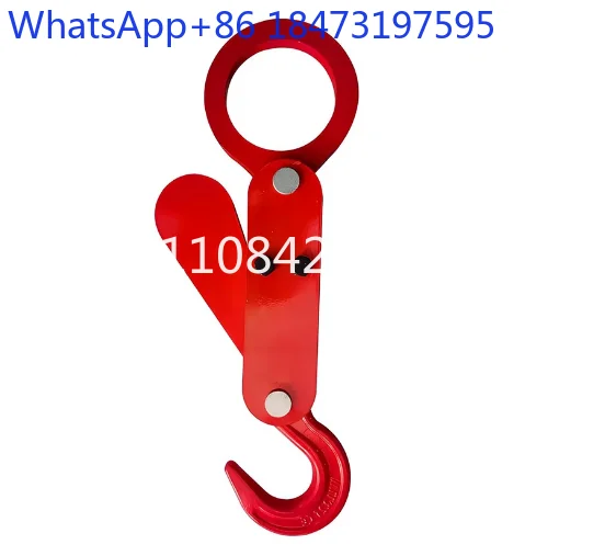 Lifting  Ton Bag Automatic Hook 3 /5 Tons Heavy Object Detachment  Remover Large Opening Loading and Unloading Hook