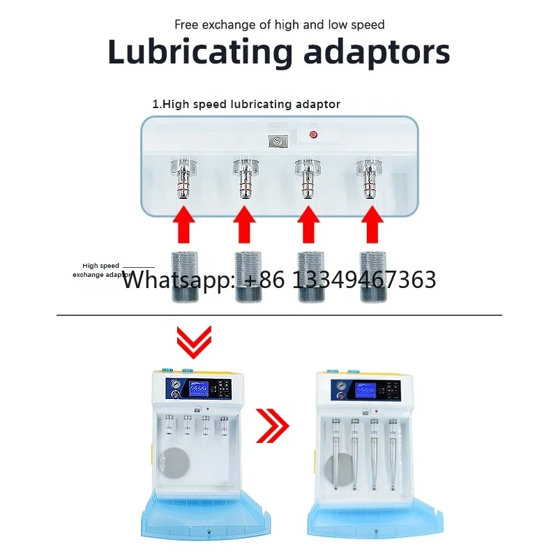 

Handpiece Cleaning Maintenance Lubricate Handpiece Lubrication Machine 2-in-1 Cleaning Oiling Machine factory