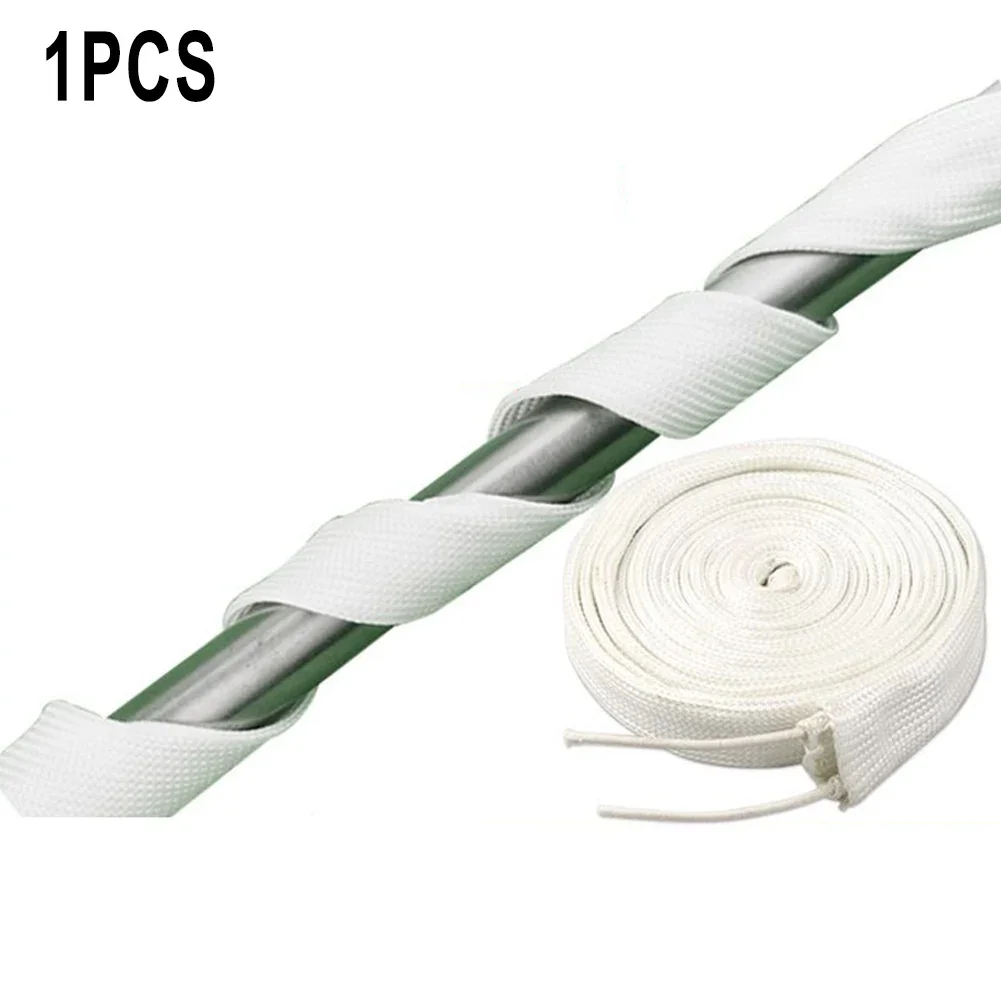 Glass Fiber Heating Tape High Temperature Pipe Insulation Glass Fiber Heating Hot Ribbon 220V 450 ℃  Electric Heater Wire Band