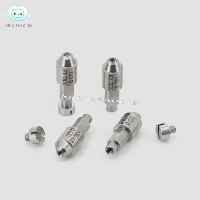 6 Stück Nobel-kompatibles Titan-Multi-Analog für Zahnimplantate, Multi-Einheit, Prothetik-Restaurierung und Labormodell