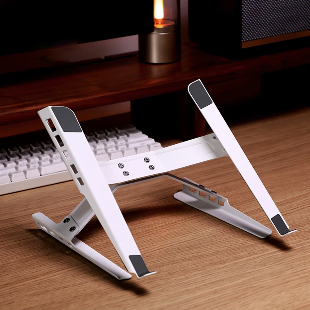 Laptop Stand Adjustable Laptop Holder Riser Carbon Steel Computer Stand for MacBook HP Dell Lenovo 12-18in Laptops