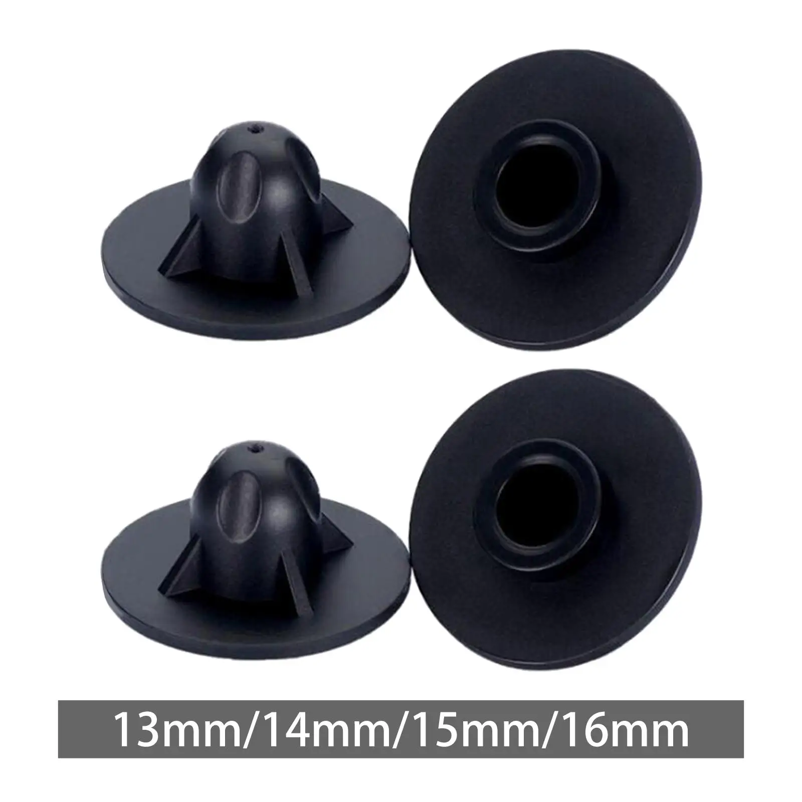 4x Furniture Foot Covers Camping Chair Foot Cap Replacement Chair Leg Diameter 14mm