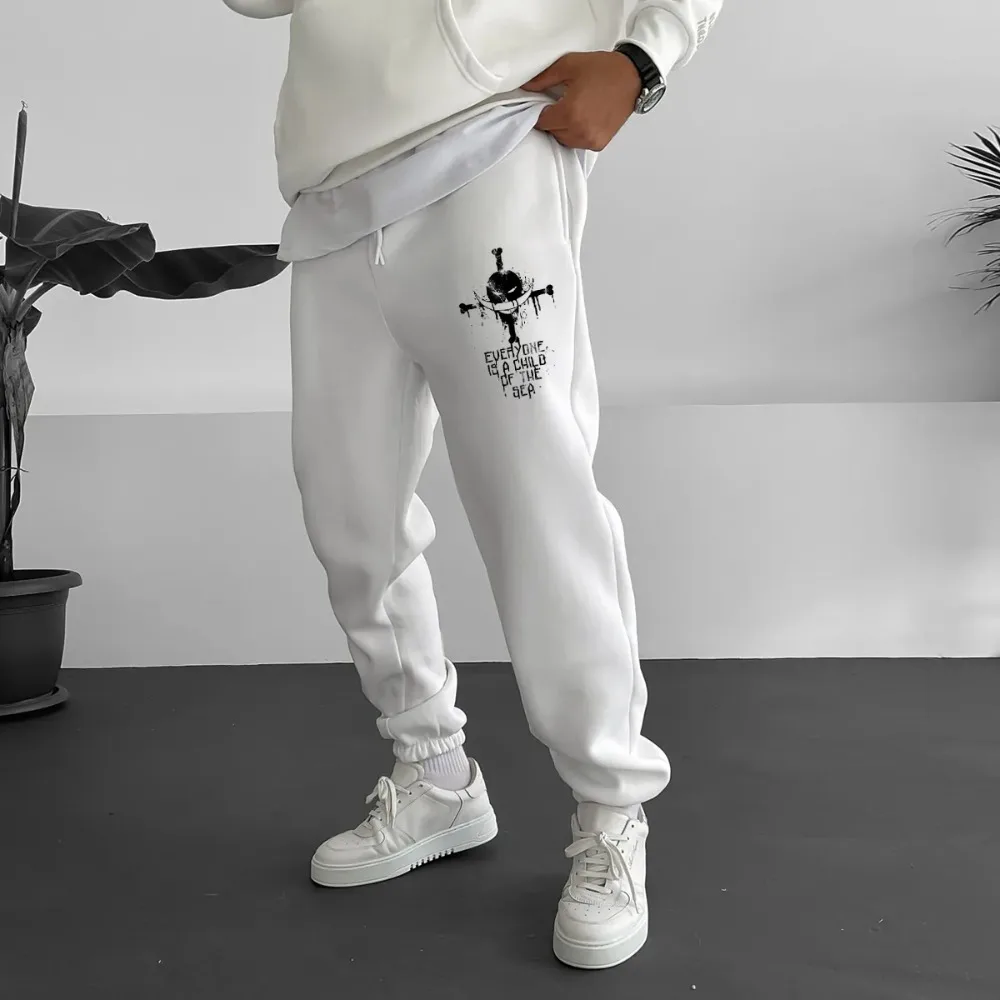 

ONE PIECE Men's Pants Trousers Sweatpants Japanese Anime Spring and Autumn New Casual Trend Hip Hop Y2k Harajuku Jogger Pants