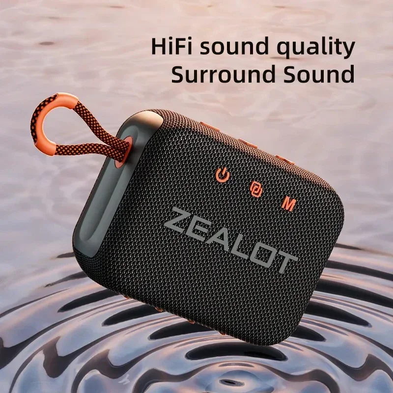 Portable Mini Bluetooth Speakers 57mm Loud Horn HiFi Shocking Sound Quality Outdoor IPX6 Waterproof Wireless Stereo Sound Box