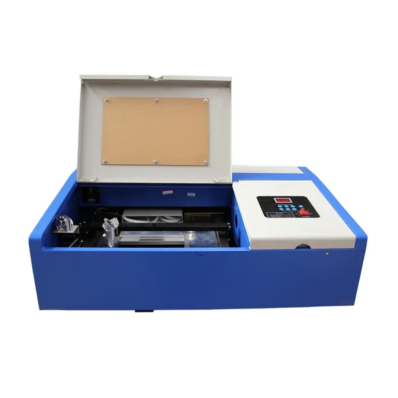 40K Mini   engraving machine price for rubber stamp paper cutting engraving acrylic wood glass   plotter printer