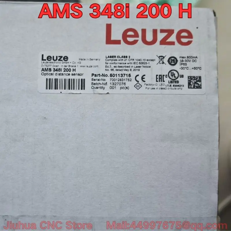 

Новый оптический датчик данных AMS 348i 200H