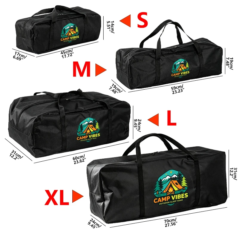 Sleeping Bag Storage Bag Foldable Lightweight Dust Proof Reinforced Handles Outdoor Backpacking Travel Gear Bag