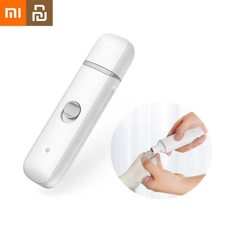 

Xiaomi Pet Electric Nail Polisher Cat Dog Rechargeable Nail Clippers Durable Not Hurt Pets Low Noise Nail Clippers Pet Supplies