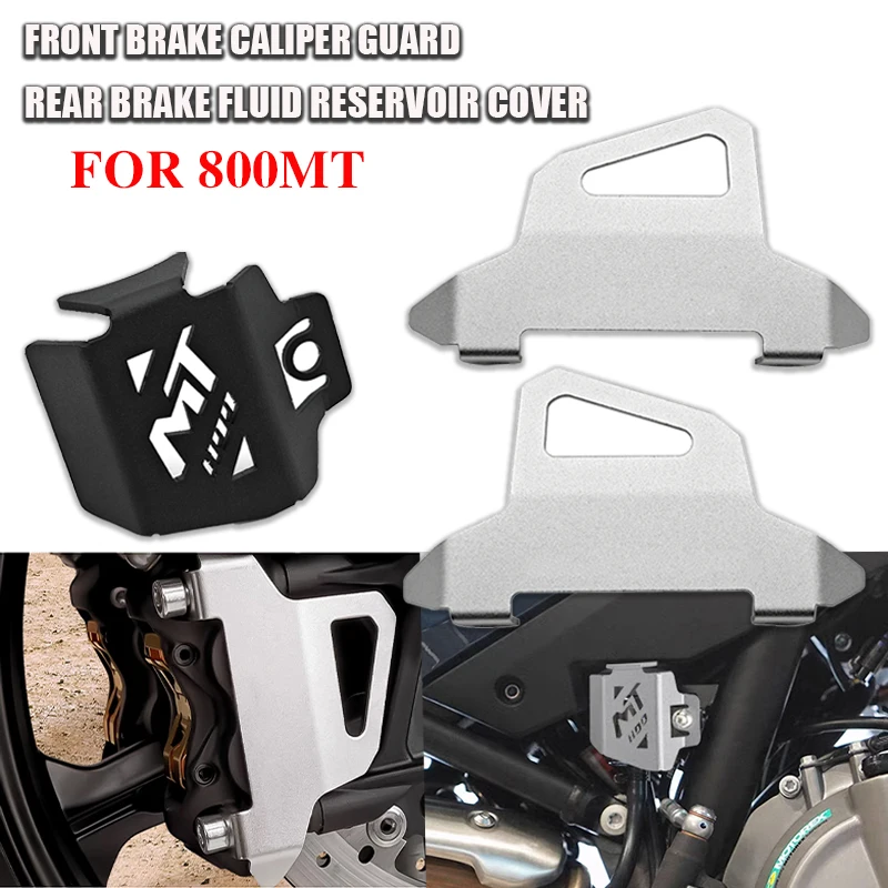 For CF-800MT MOTO CF 800MT MT800 MT 800mt Motorcycle Front Brake Caliper Protective Cover Rear Brake Fluid Reservoir Cover Kit