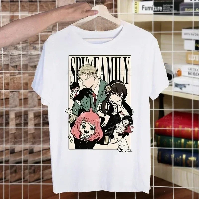 

Spy House Anime Aniya Dusk Yoel Harajuku Kawaii Women's Short Sleeve T-shirt Y2k Top Goth Aesthetic Fashion Clothing
