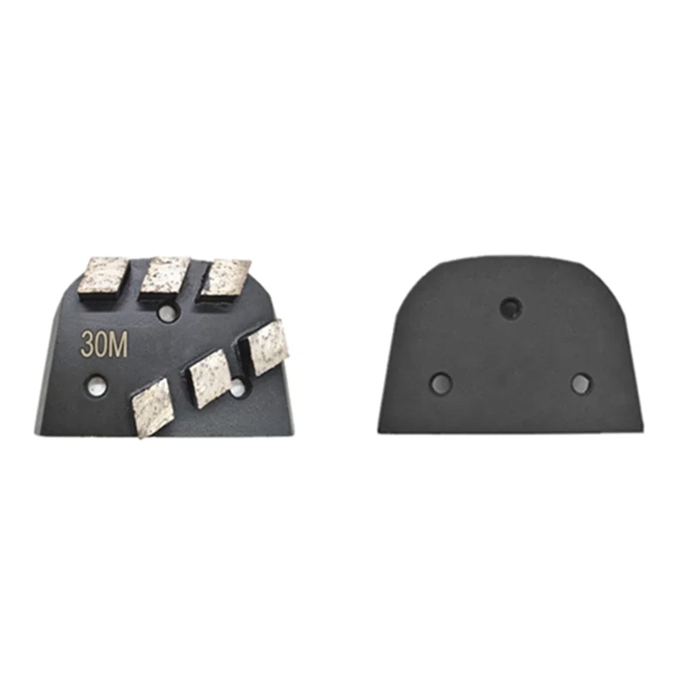 Trapezoid   Diamond Floor Grinding Segments Shoes Concrete Resurfacing Products for Repairing and Resurfacing 9pcs