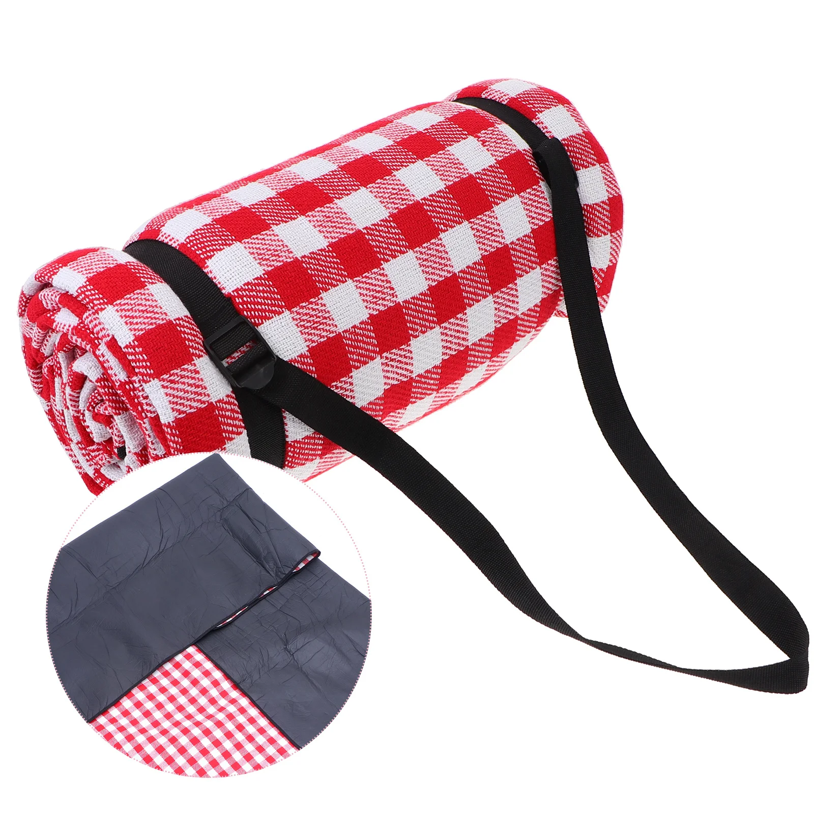 

Waterproof Picnic Mat and Moisture-proof Beach Blanket Portable Red Tomorrow Comfortable Outdoor Cushion Travel