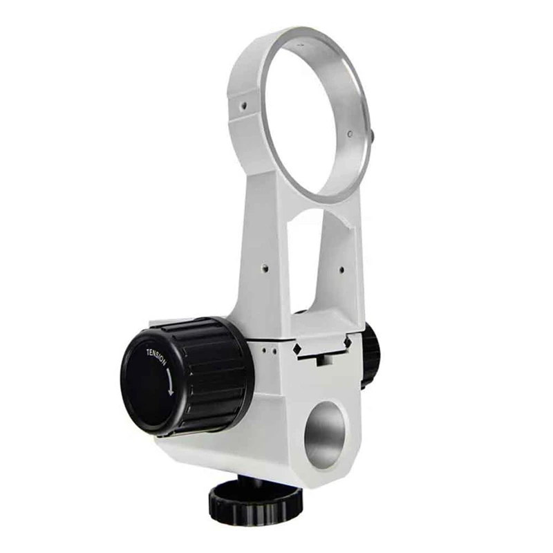 DTA6 Microscope Bracket 76MM Lens Bracket Stereomicroscope Accessories Binocular Microscope Magnifier Lens Bracket T1