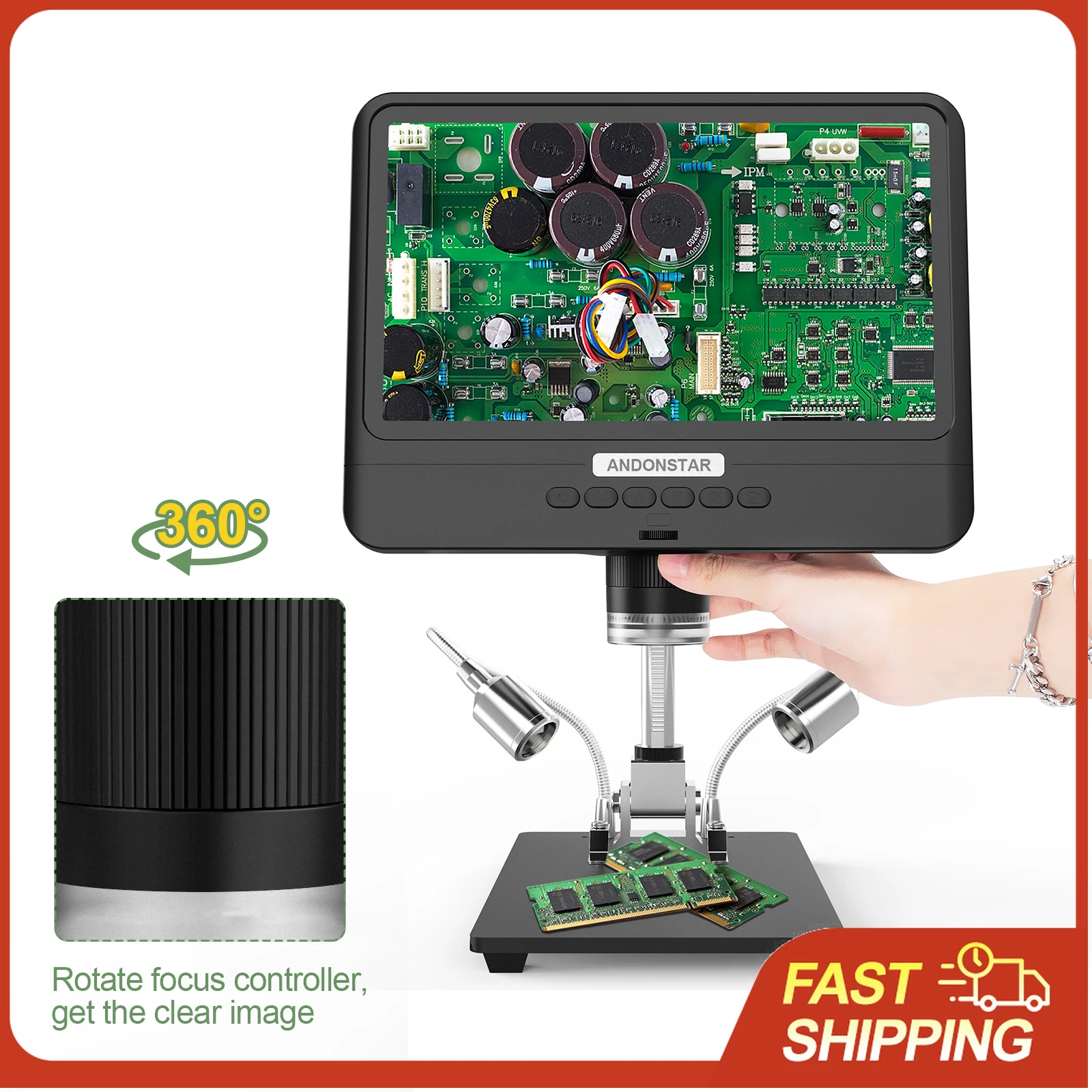 8.5" Lcd Digital Mi…