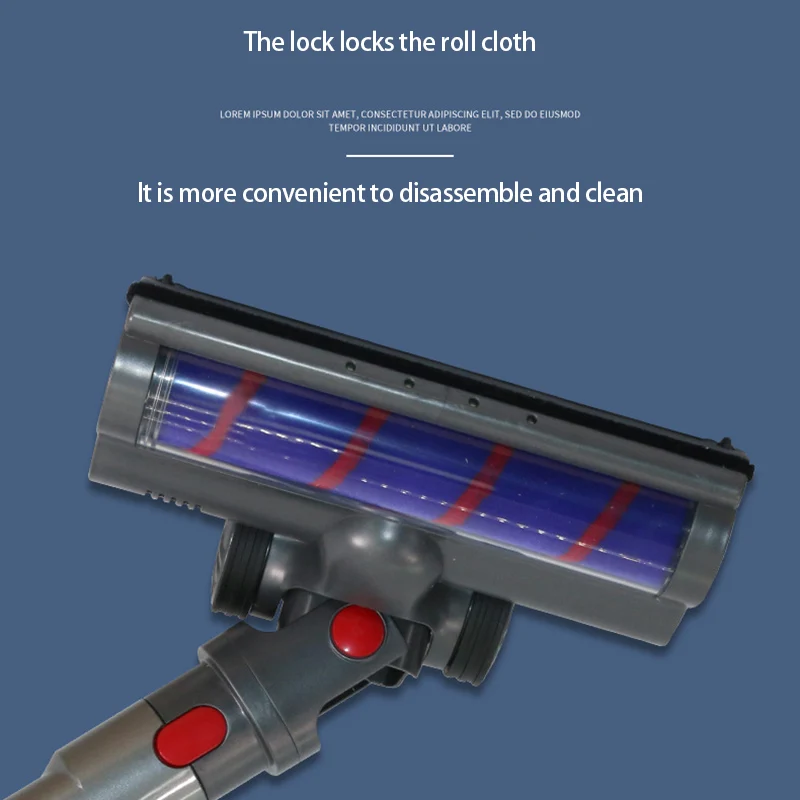Eas-nova cabeça de escova de chão para aspirador de pó elétrico dyson peças de reposição escova de rolo