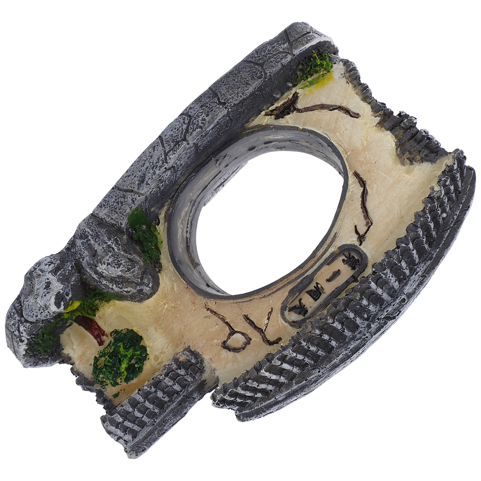 

Resin Architecture Decor Mini Traditional Chinese Building nament Bonsai Model Home Garden Indoor Outdoor Pet Supplies