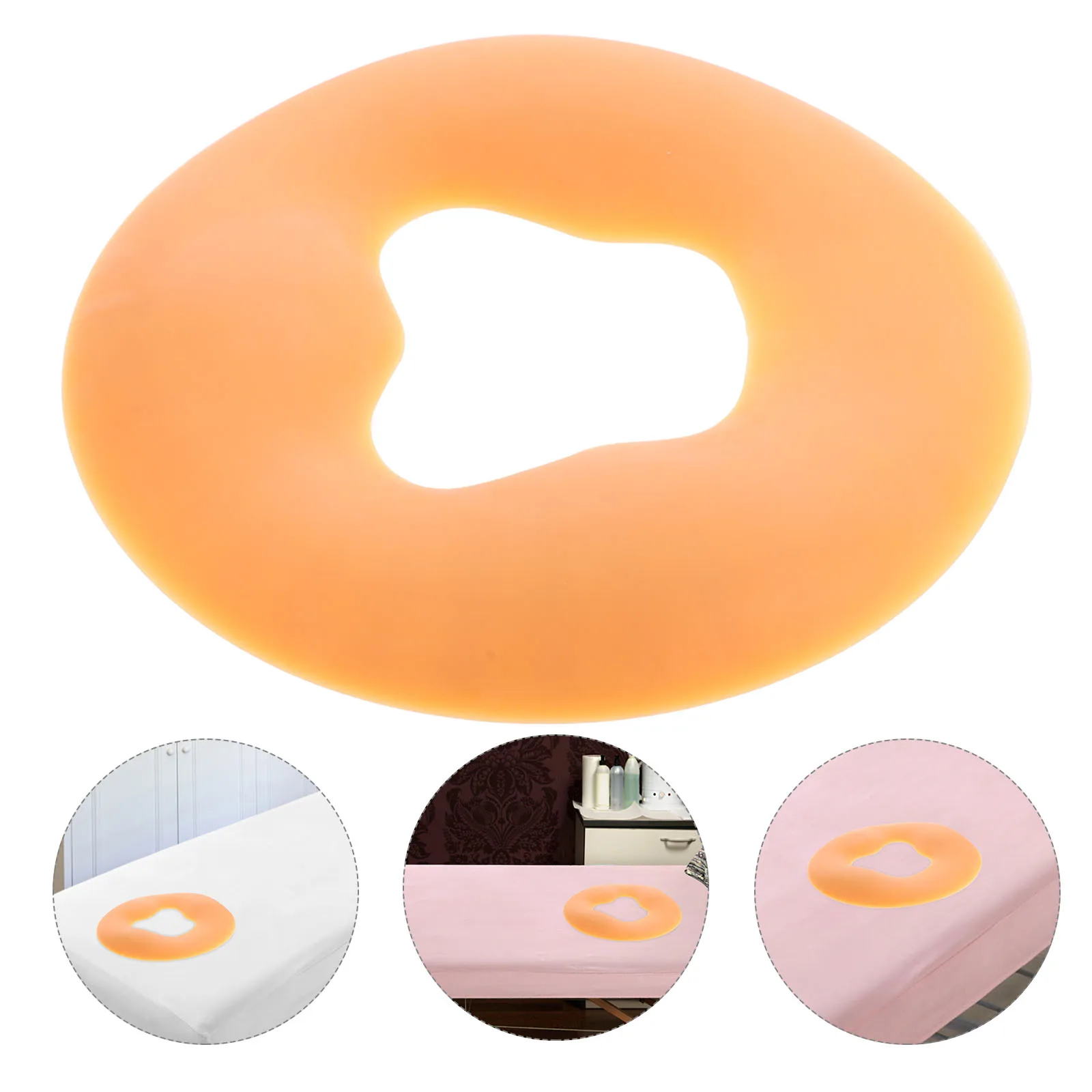 

Massage Silicone Tummy Pillow Face down for Salon Pillows Desktop Beauty Silica Gel Cushion
