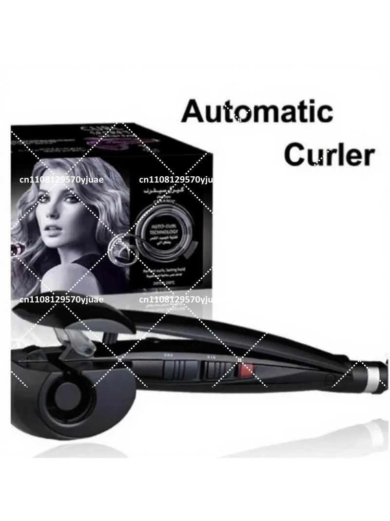 Automatic Ceramic Curling Iron Adjustable Temperature Hair Styling Tool for Long Lasting Curls