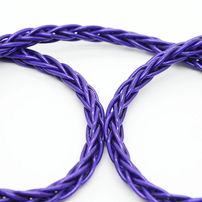 XINHS S60 Purple Phoenix 8-Wege-Kopfhörer-Upgrade mit hochreinem, versilbertem Palladium und der gleichen Klangqualität wie S06 – Detail 3