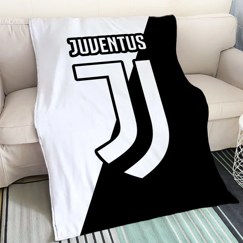 J-Juventus F.CS Bedspread on the Bed Football Cobija Throw Blanket for Sofa Blankets and Home and Decoration Summer Comforter