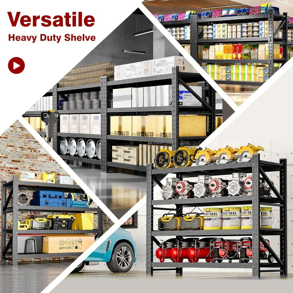 Heavy Duty Metal Storage Shelves 3