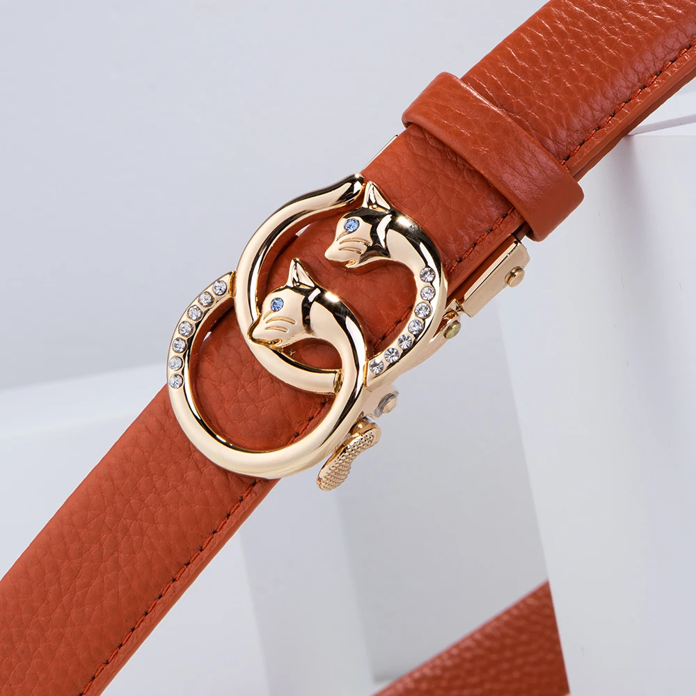 

2024 Hot new women belts Famous Brand Belt New Female Designer Automatic Buckle Cowhide Genuine Leather women belts Luxury belt