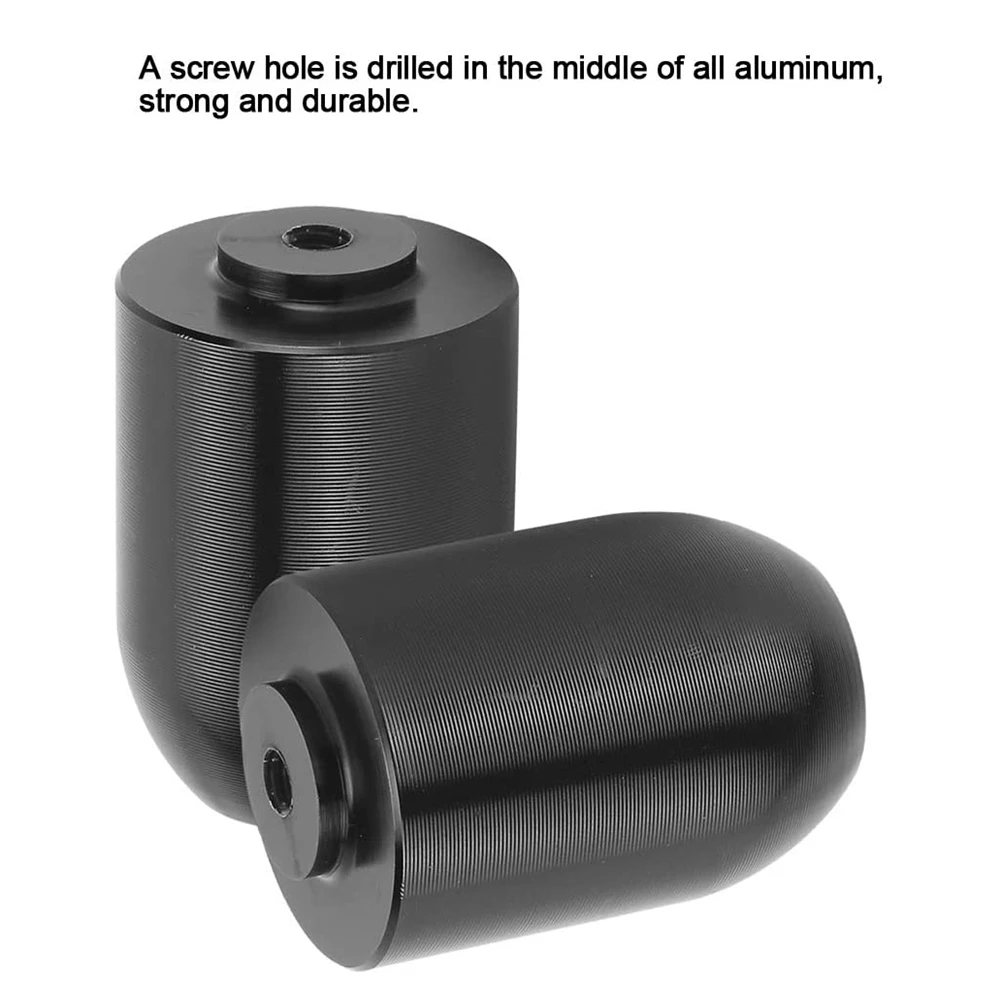 ABRI-2PCS Aluminum Protective Sleeve Dustproof Cover Dust Cap For Speaker Repair Parts Accessories