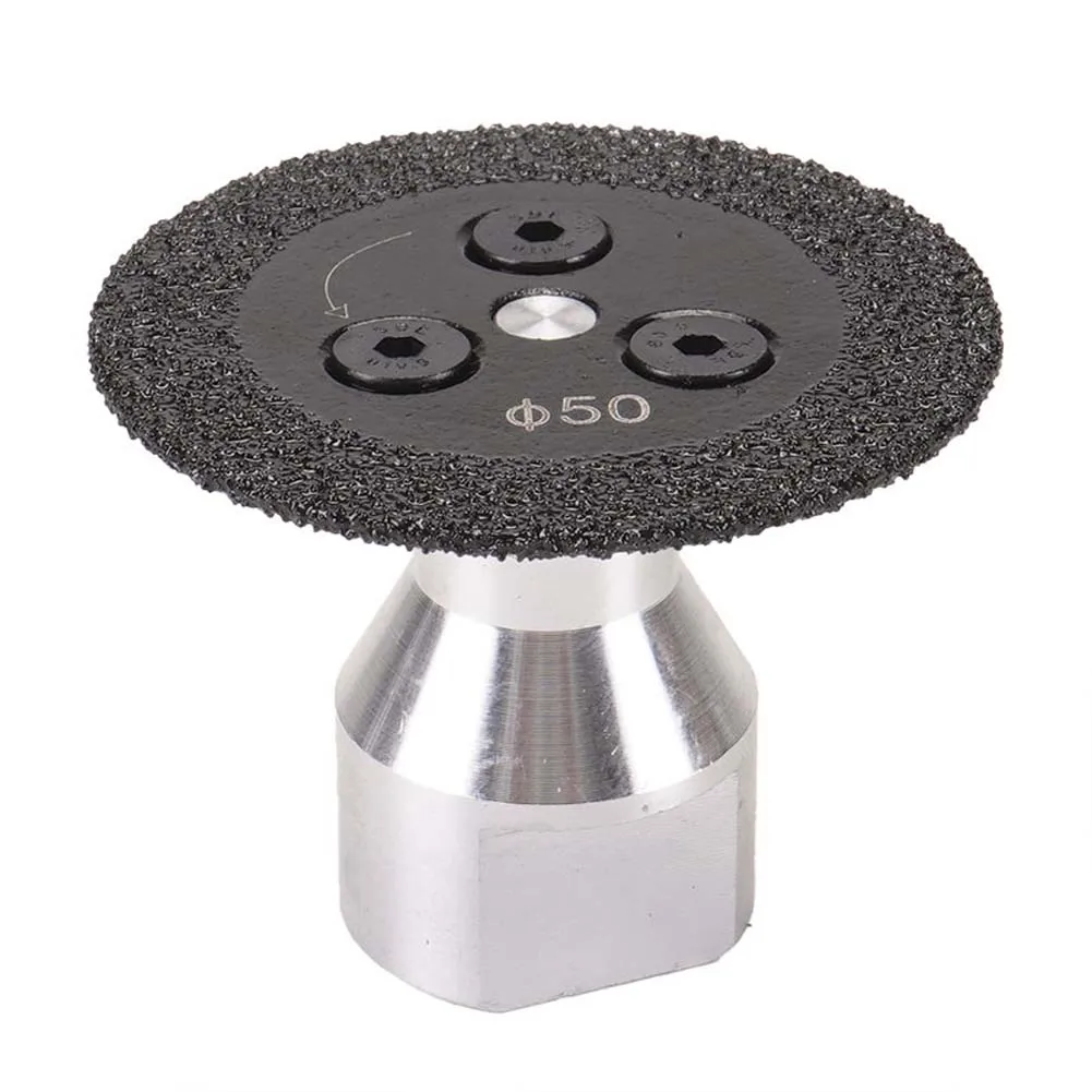 50mm Diamond Grinding Disc for Tile - Brazed Edge Wheel for Granite Marble Concrete Quartz Cutting and Engraving