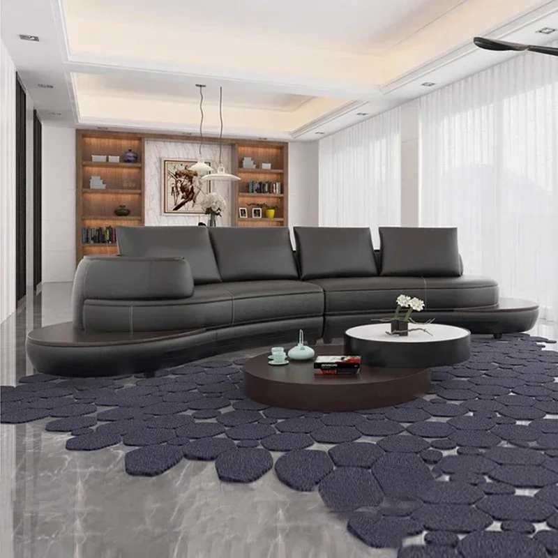 

Floor Curved Living Room Sofas Lounge Cute Modern Pouf Sectional Luxury Living Room Sofas Futon Koltuk Takımı Trendy Furniture