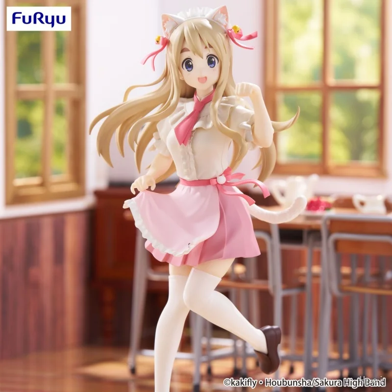 

FuRyu Original 22Cm Trio-Try-iT Kotobuki Tsumugi Action Figure けいおん！Toys For Kids Gift Collectible Model Ornaments