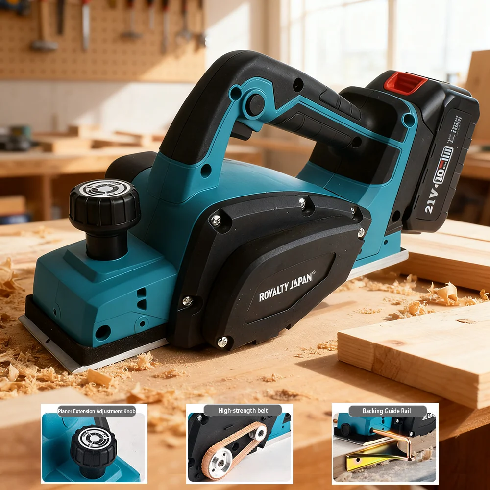 

Электрический строгальный станок по дереву, 1000 Вт, 11000 об/мин, беспроводной электрический фрезерный станок, триммер, фрезерный станок по дереву, гравировка, долбежка для батареи Makita 21 В