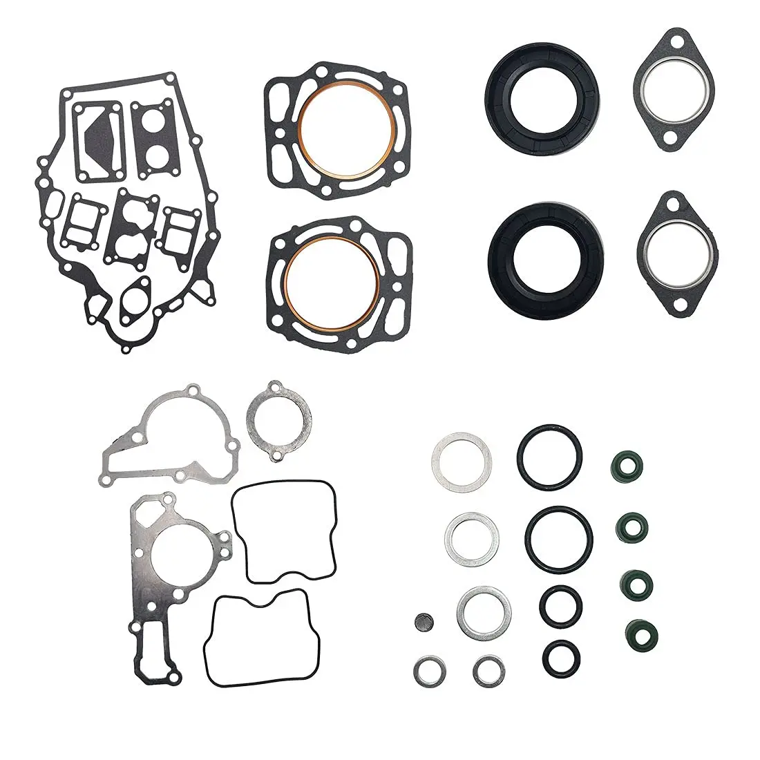 Kit de juntas CEngine para Kawasakj Mule KAF620 2500,4010 FD620 y FD661 con 2 sellos de aceite, juego de válvulas de junta de motor de moto de cross, nuevo