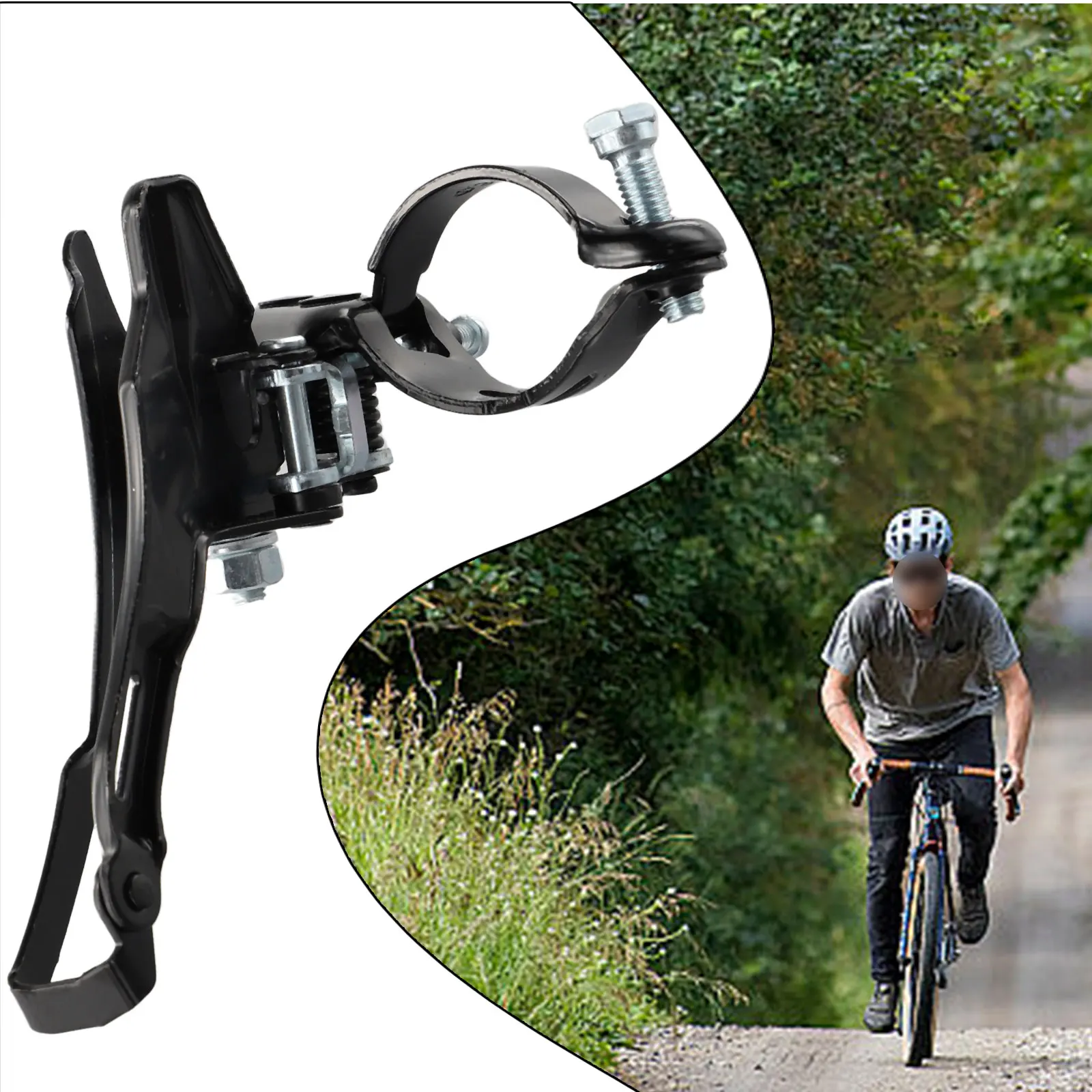 

Передний переключатель MTB, горный велосипед, переключатель передач, регулятор передачи, алюминиевый сплав + углеродистая сталь, аксессуары для велосипеда