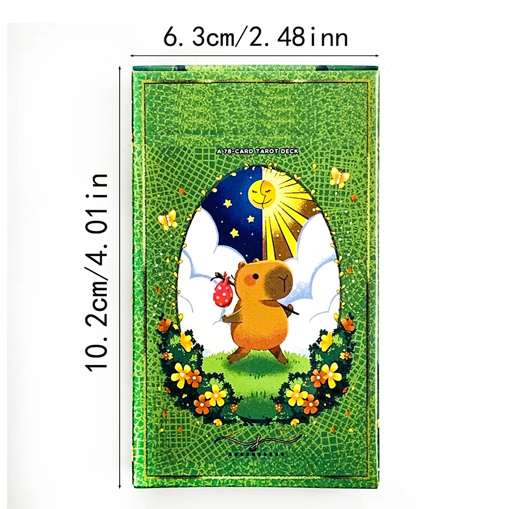 مجموعة بطاقات التارو الجديدة 78 قطعة من بطاقات التارو اللطيفة تجلب تلك المهدئة والطاقة إلى ألعاب العطلات على سطح التارو، وهدايا السنة الجديدة #6