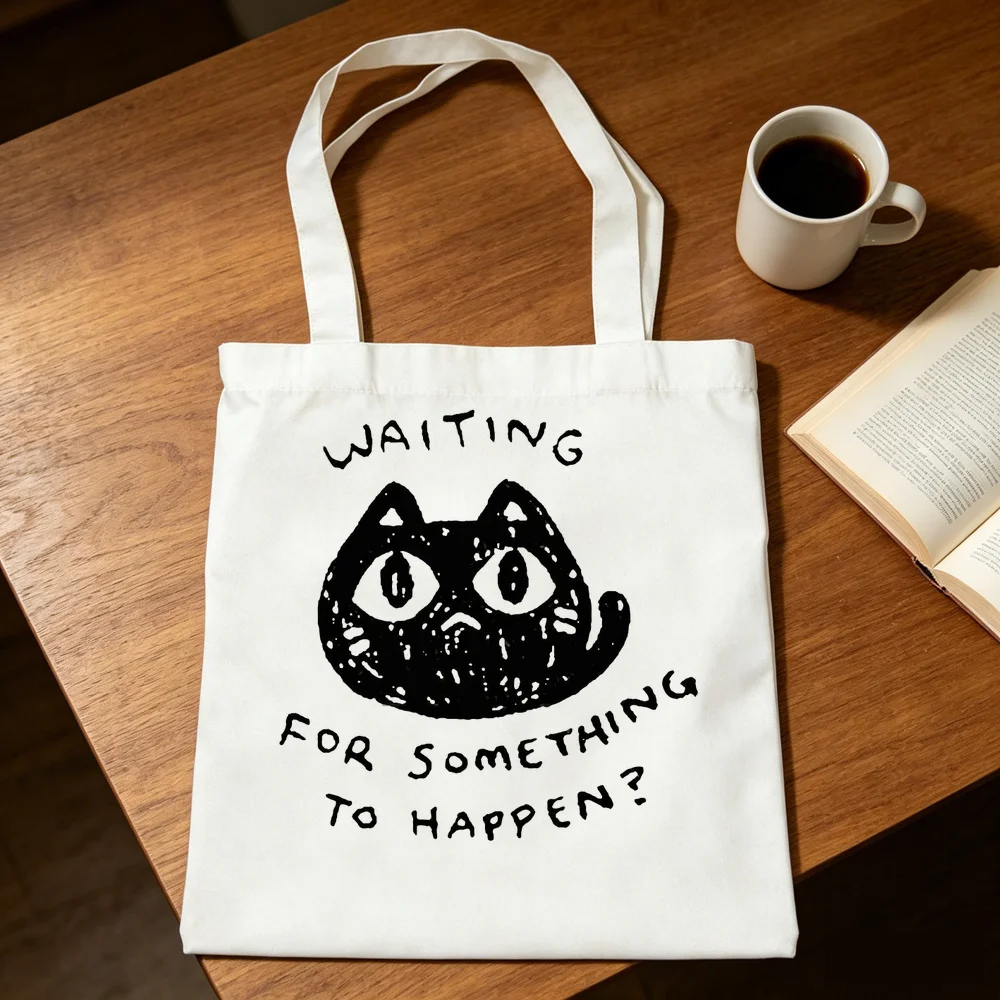 Omori tote bag y2k sac cabas personnalisable grocery shopper femme