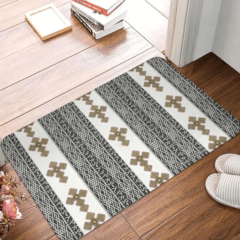 Personalized Ethiopian Habesha Art Doormat Mat Anti-Slip Bath Kitchen Living Room Rug Carpet 40*60cm