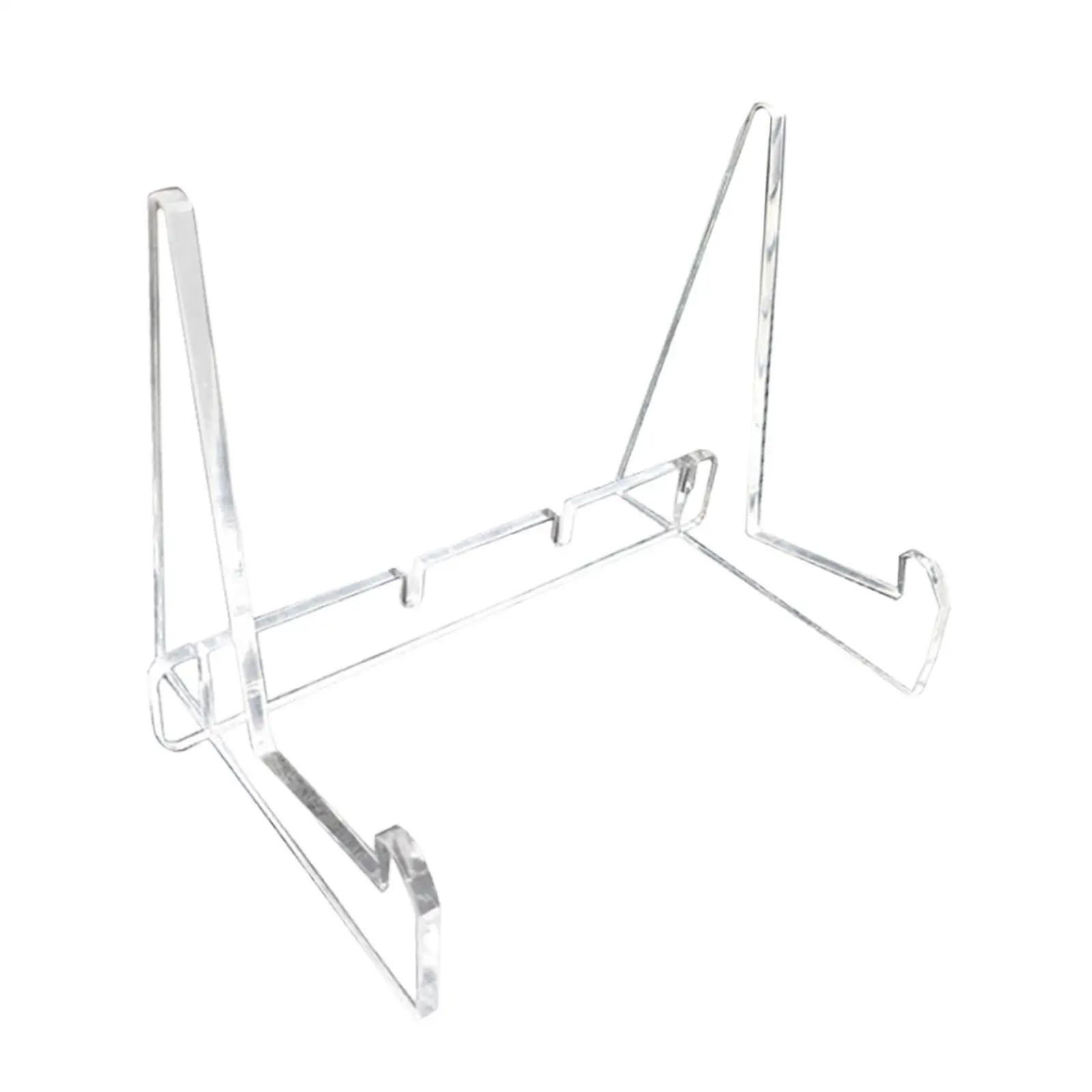 Acrylic Book Stand Book Display Holder for Reading Stable Clear Book Rest Book