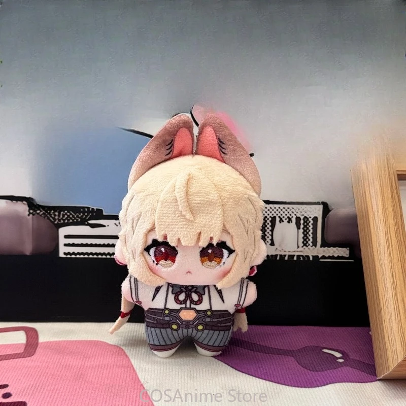 Gantungan Kunci Figur Anime Zenless Zone Zero Kawaii Cosplay Bahan Katun Lembut Bentuk Bintang Laut Alice Yuzuha 10cm, Hadiah