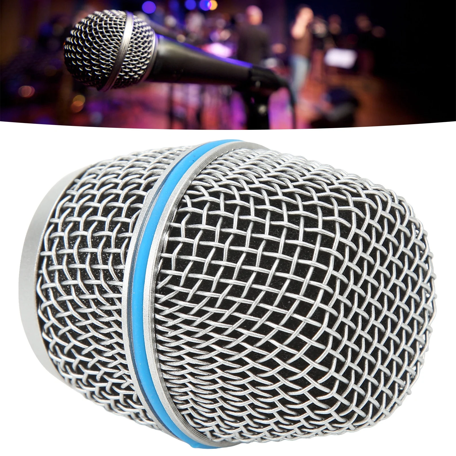 Microphone Ball Head Mesh Gril - Microphone Capsule 评论和价格