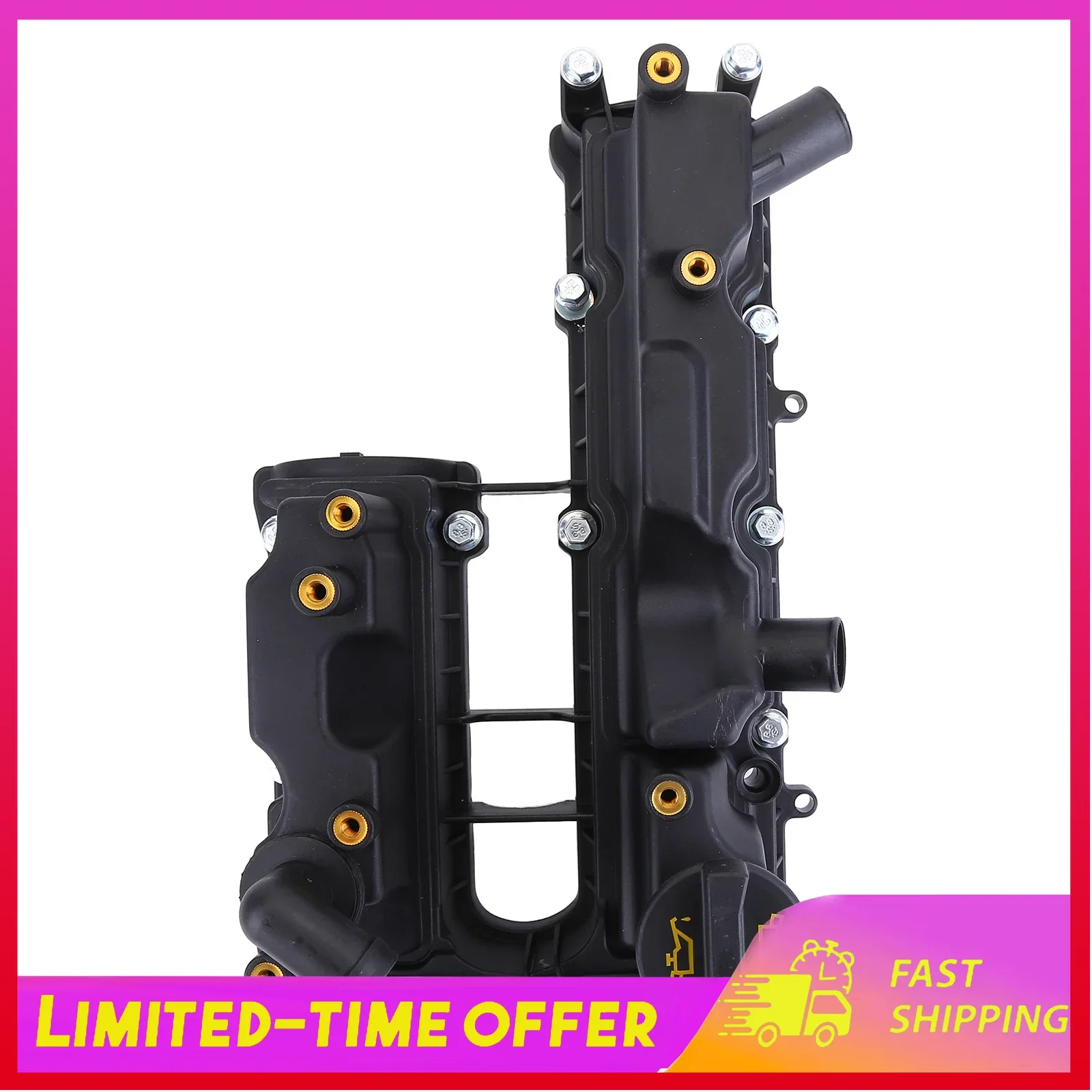 

Крышка клапанного механизма с прокладкой для Ford Escape 1.6L Gas Turbo 2013-2016, замена BM5Z-6582-A BM5Z6582A, автомобильные аксессуары