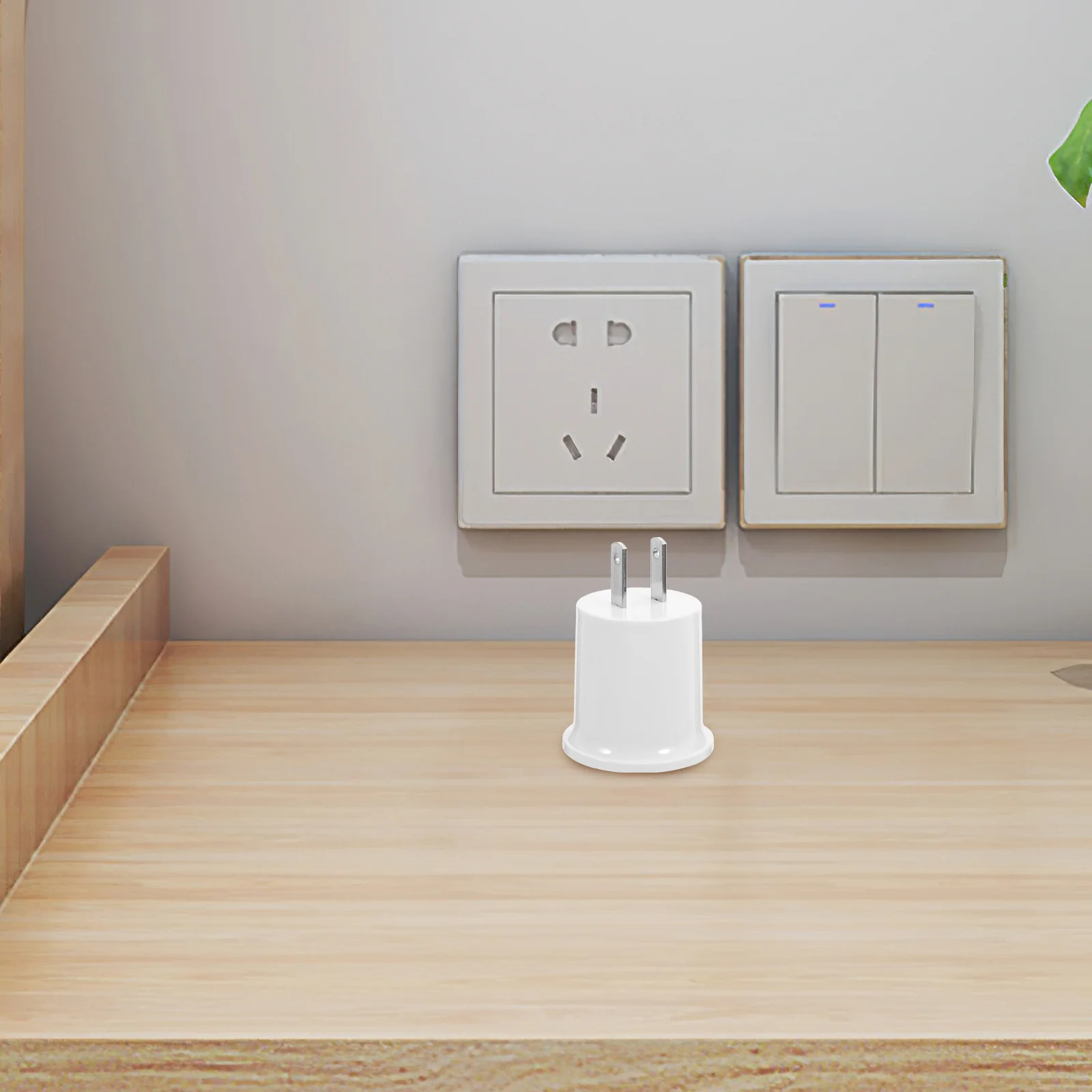 

3Pcs E27 Screw Base Adapter Standard Plug to E26 E27 Lamp Holder Light Socket Plug-in Adapter E26 Lamp Socket