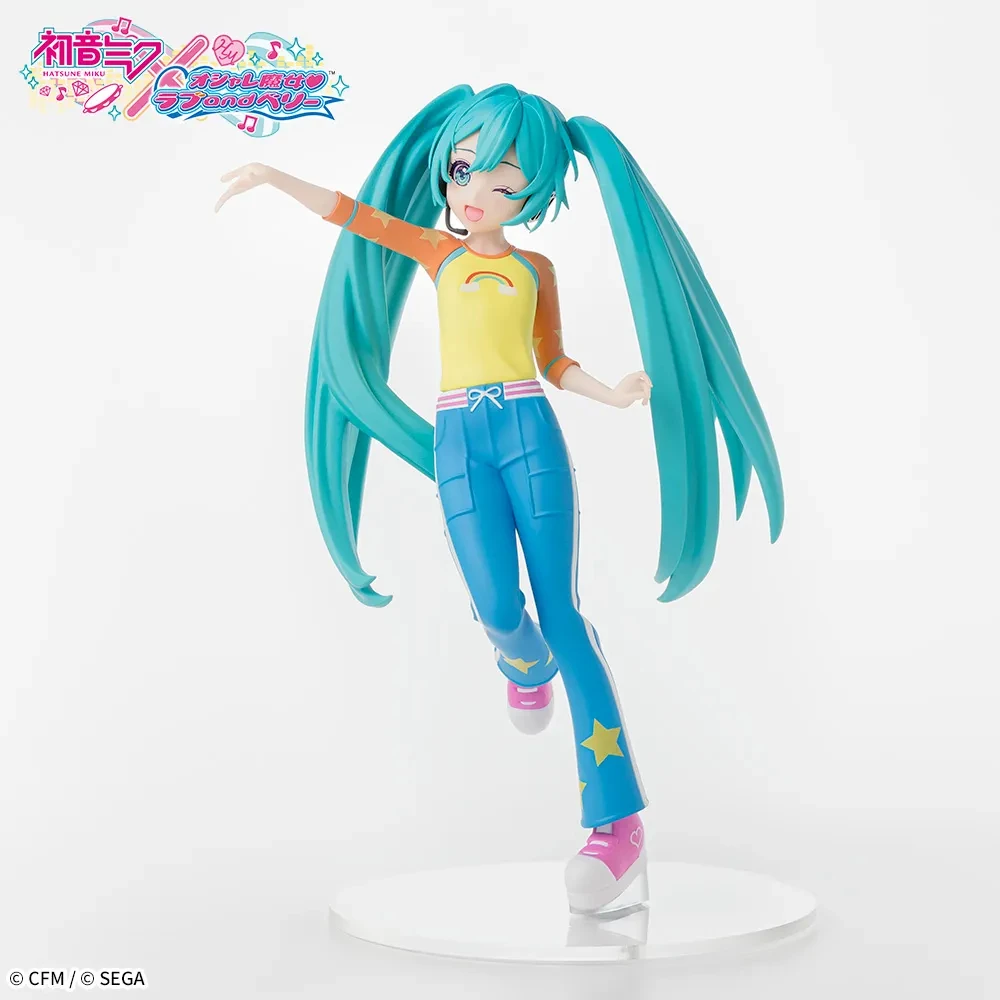 En Stock Original Sega Desktop X decorar colecciones Hatsune Miku X Oshare Majo: Love and Berry Anime Kawaii figuras modelo Juguetes